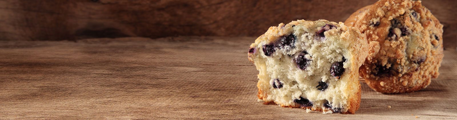 Moist, flavorful, loaded with wild blueberries