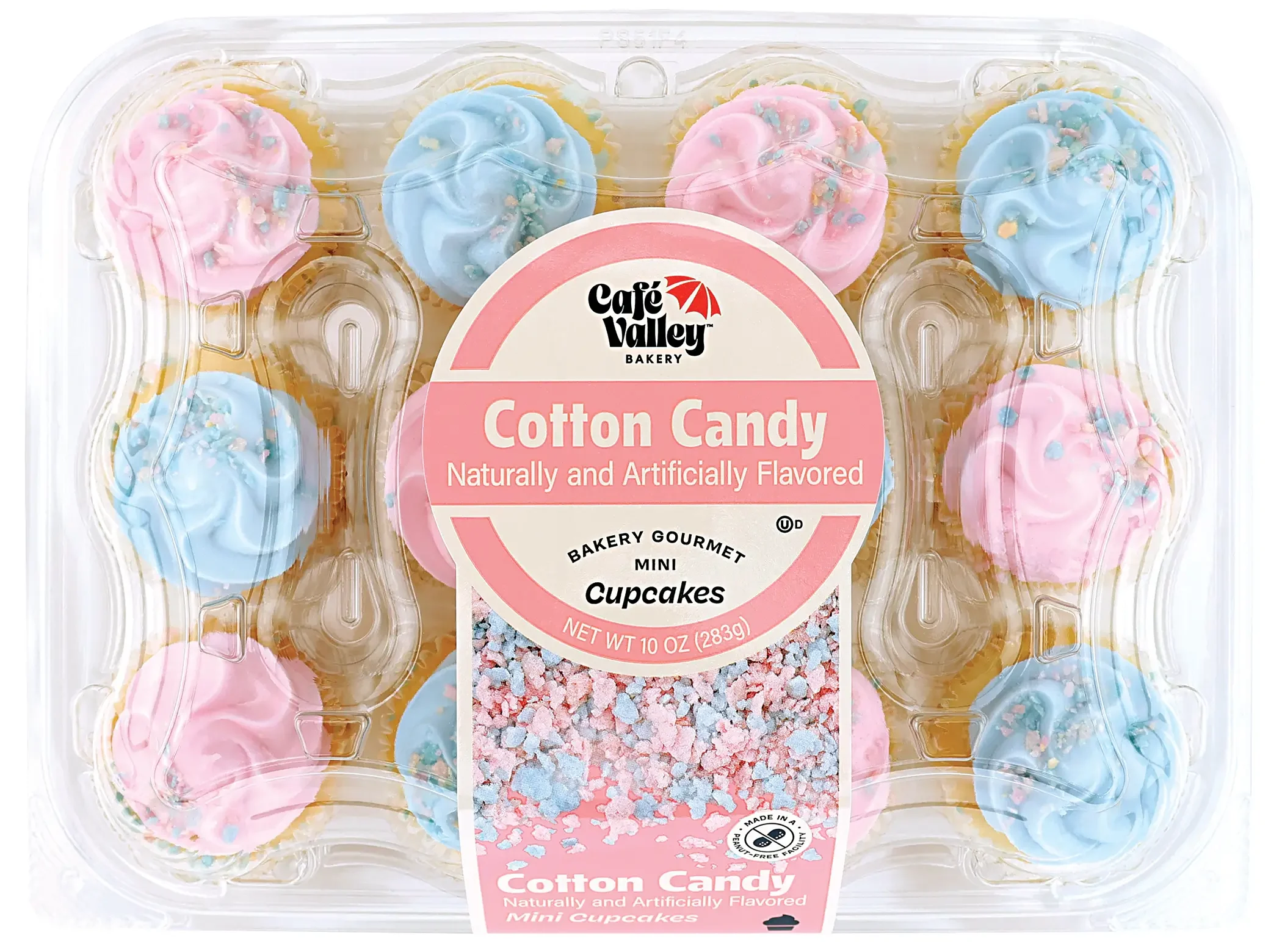 Seasonal - Cotton Candy Cupcakes
