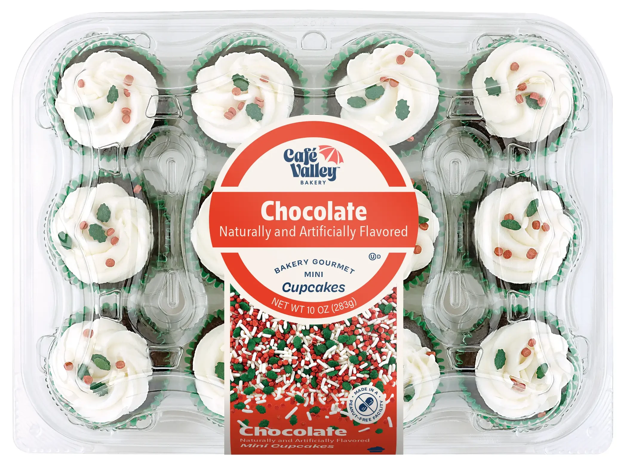 Seasonal - Christmas Chocolate Cupcakes