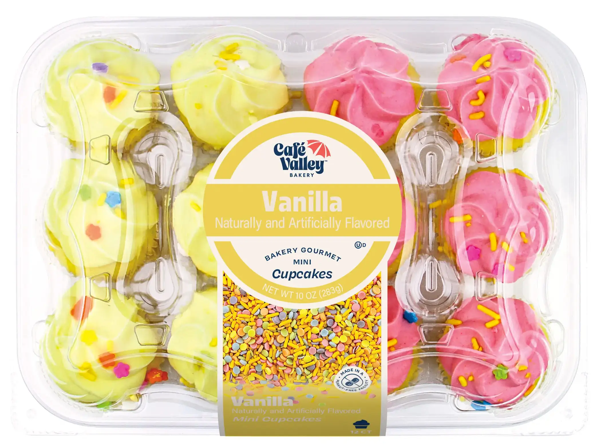 Seasonal - Spring Vanilla Cupcakes
