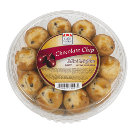 24ct Chocolate Chip Mini Muffins