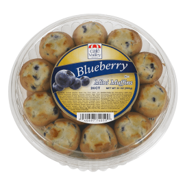24ct Blueberry Mini Muffins